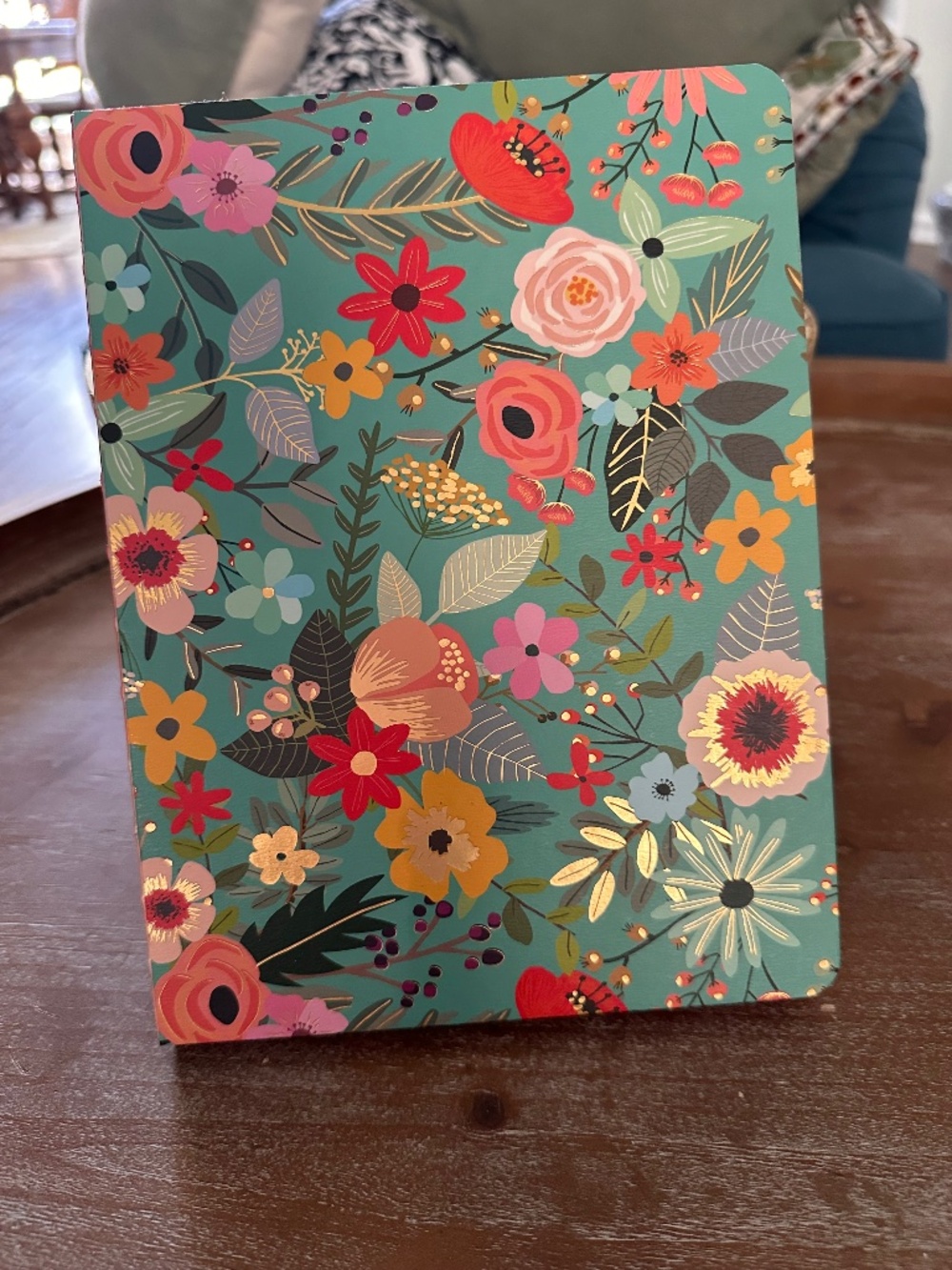 STUDIO Oh! Secret Garden Hardcover Lay Flat Lined Journal - 6.5” x 8.6” - NEW